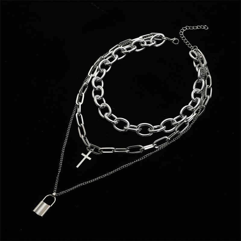FNQUFUJ Collana a catena punk  - Men Accessories Neck Chain recensione e prezzo