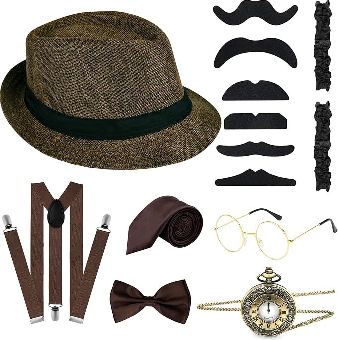 Set di Accessori per Costume d - Men'S Accessories In The 1920S recensione e prezzo